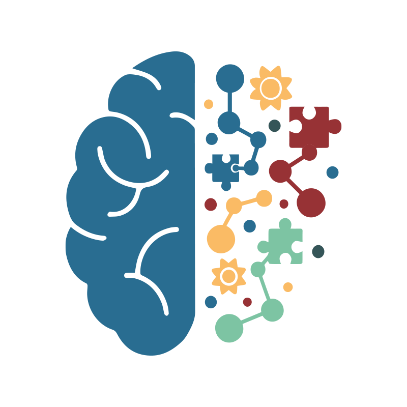 Ícone da Neuroped — cérebro colorido